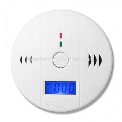 Digital Screen Independent Carbon Monoxide sensor CO Gas Leak Detector 85dB Indoor Alarm